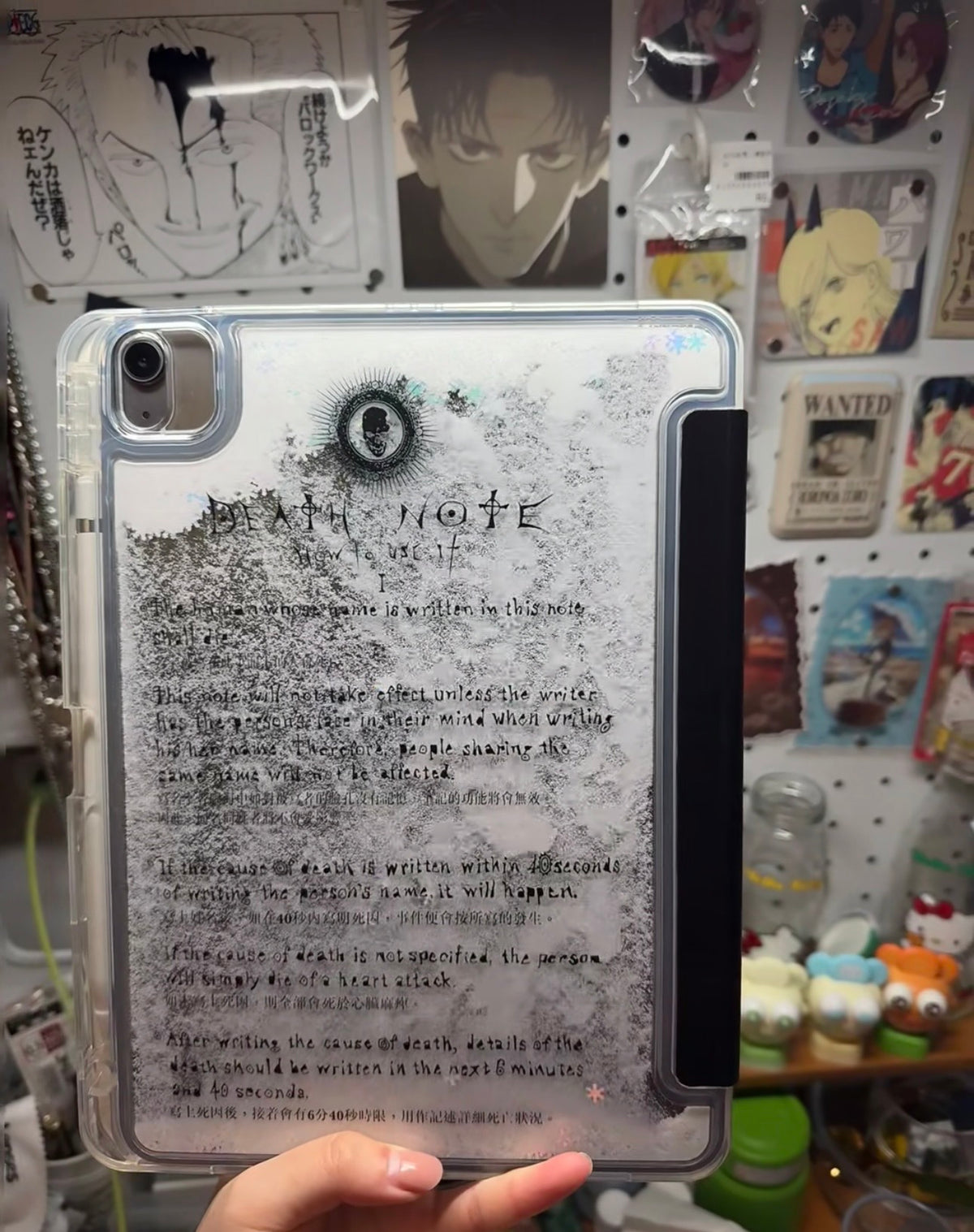 Death note iPad case