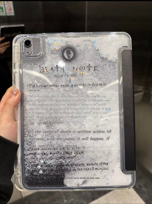 Death note iPad case