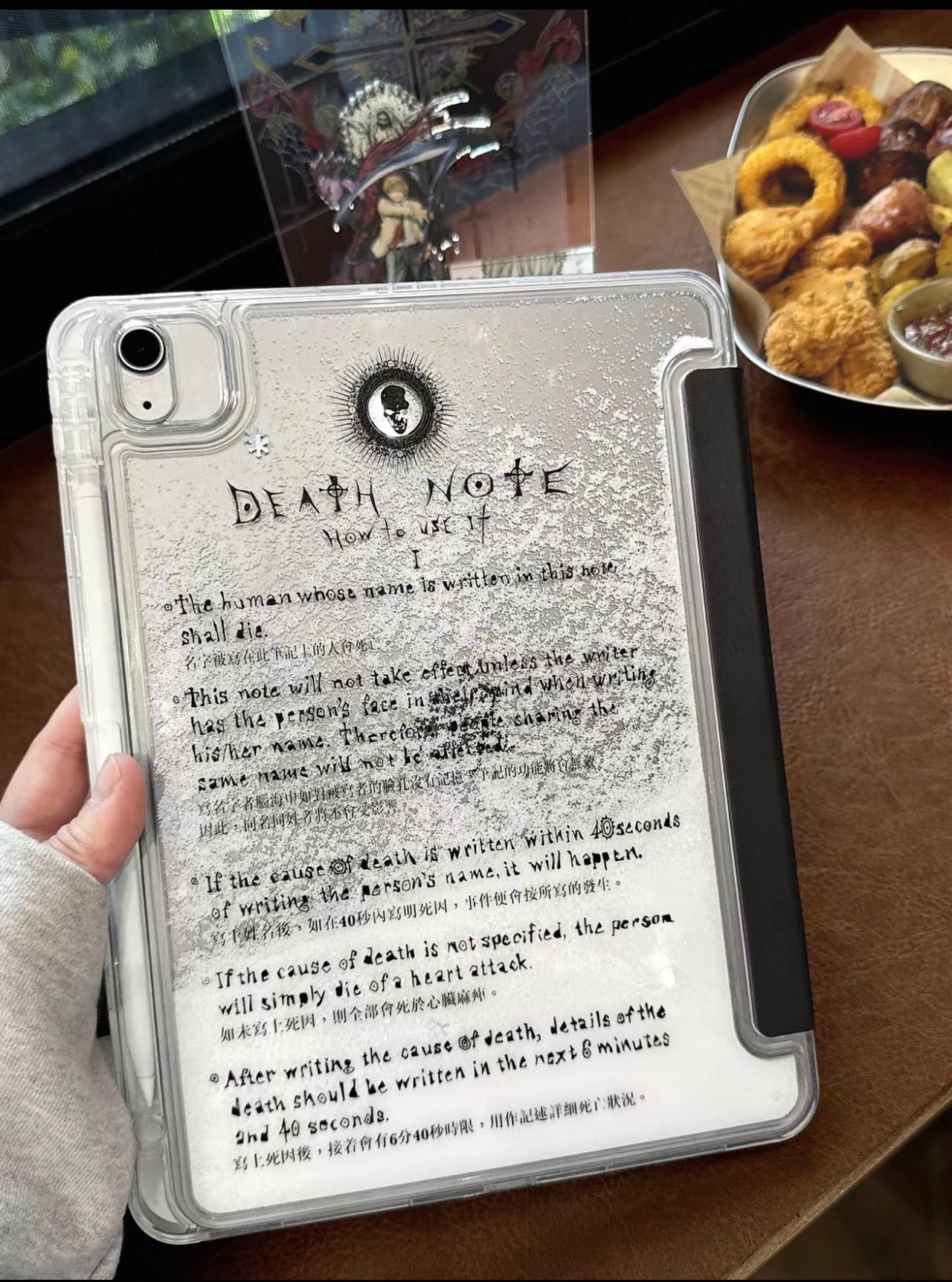 Death note iPad case