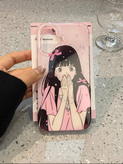 Sawako phone case pink
