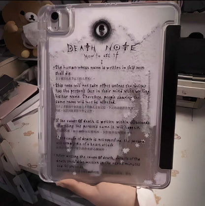 Death note iPad case