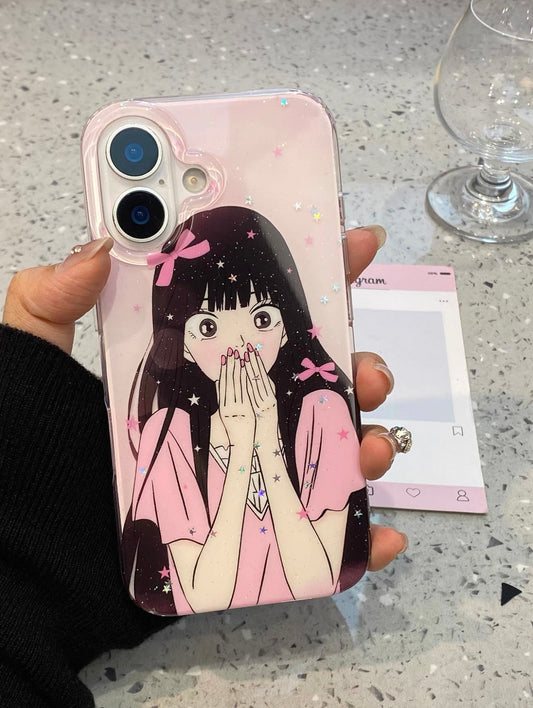 Sawako phone case pink