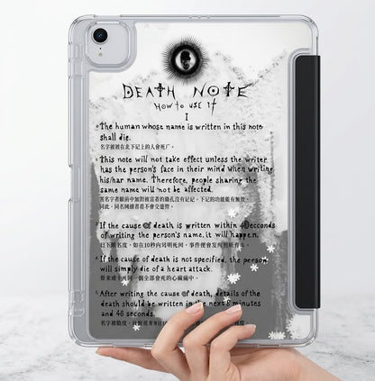 Death note iPad case